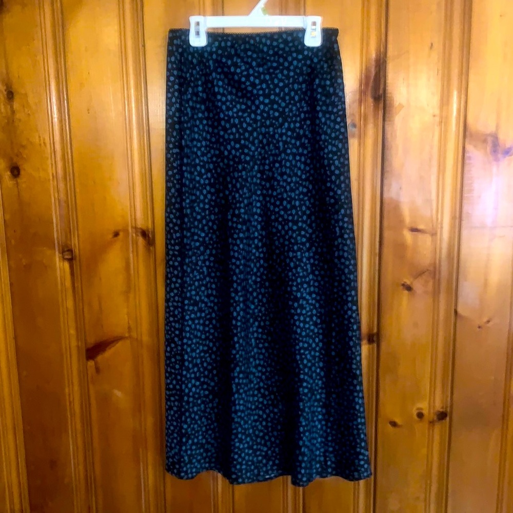 Long float skirt
